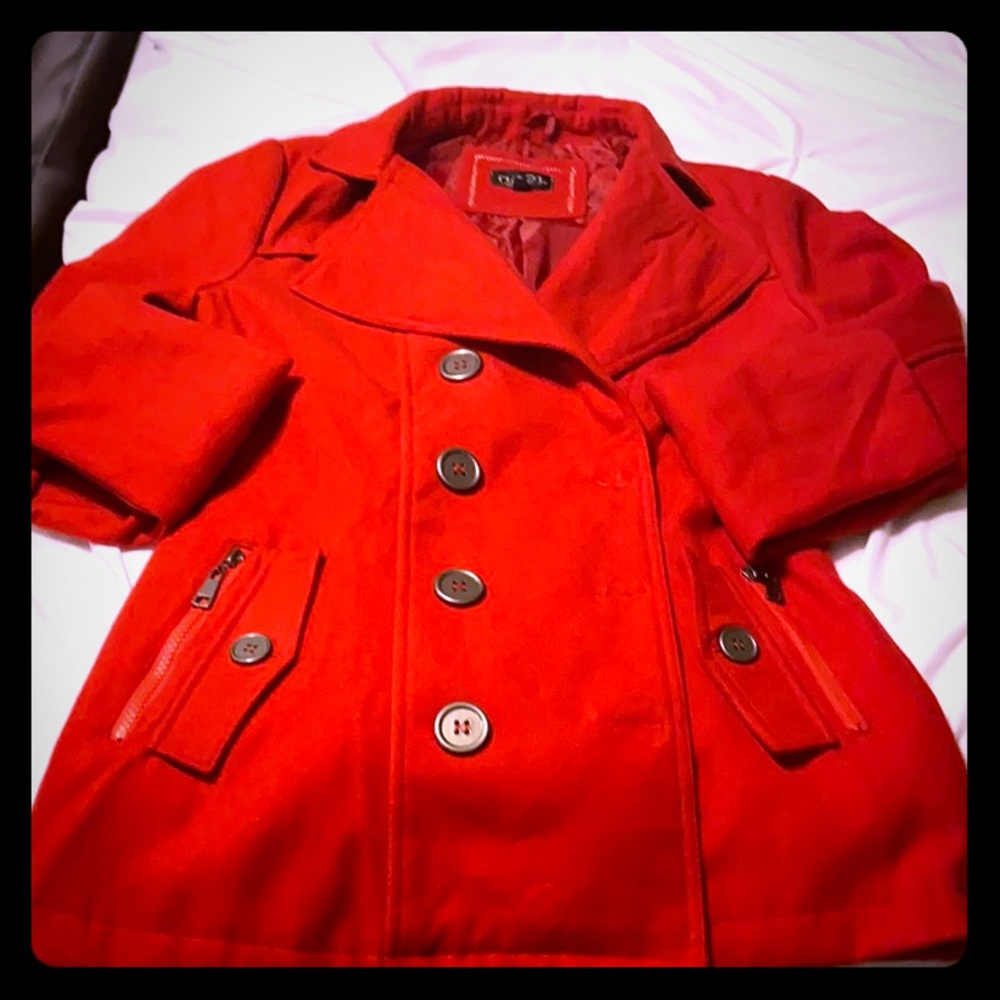 Red dressy jacket